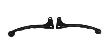 Bremshebelgriffsatz Riffel Schwarz